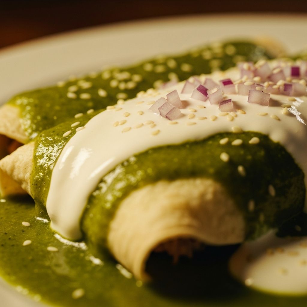 Enchiladas Verdes